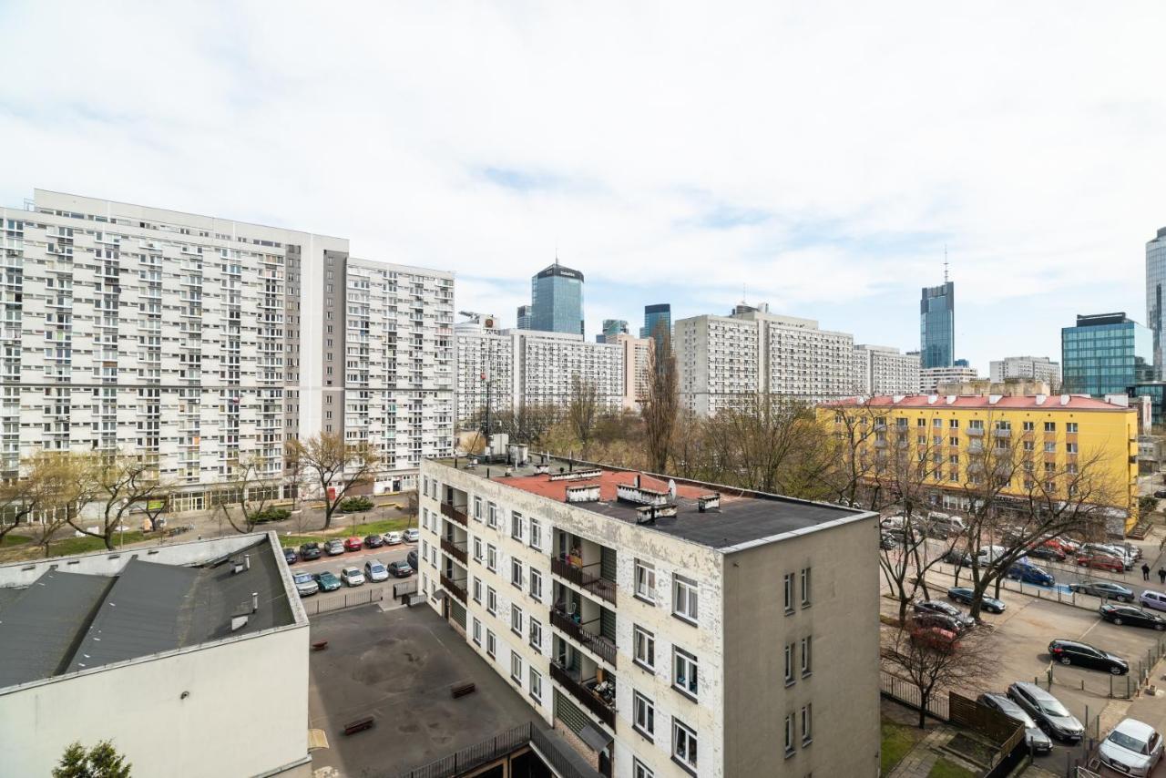 Chlodna Sky Blue Aparament Varsóvia Exterior foto